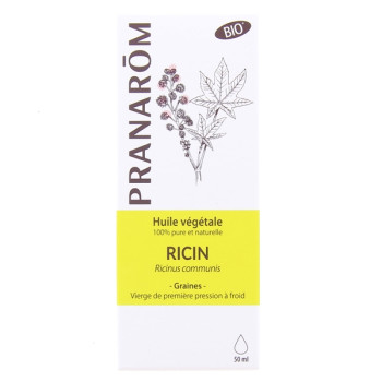 Huile Végétale Ricin Bio 50ml Pranarôm