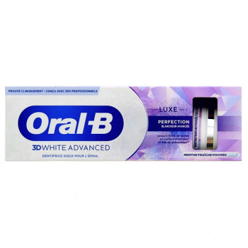 Oral-B Dentifrice 3D White Advanced Luxe Perfection 75ml