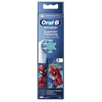 Oral-B Pro Kids 3+ Brossettes Spider Man x3