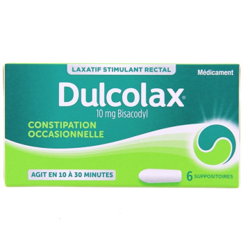 Dulcolax 10mg x6 Suppositoire