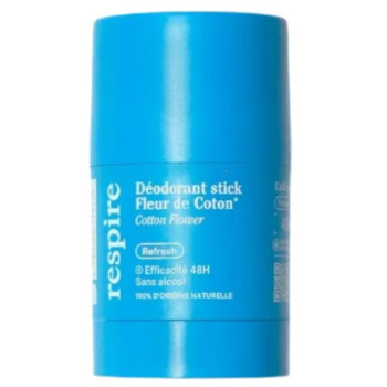 Déodorant Stick Fleur de coton 48h 50g Respire