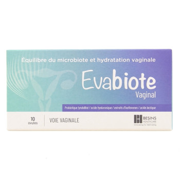 Evabiote Vaginal x10 ovules Besins