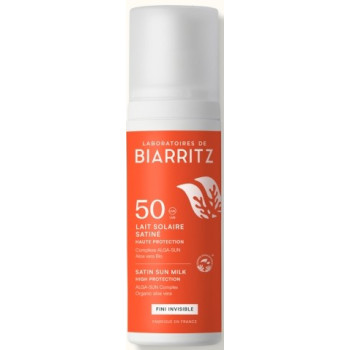 Alga Maris Lait Solaire Satiné SPF50 Bio 100ml LdBiarritz