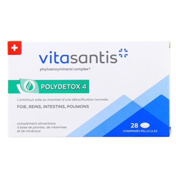 Vitasantis Polydétox x28cpr Santis Lab