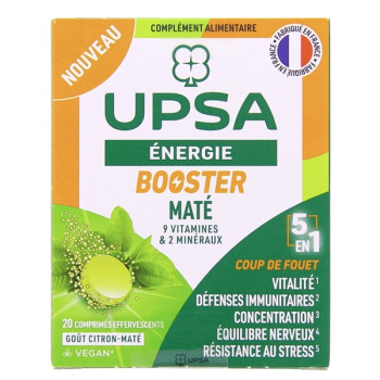 Énergie Booster Maté 5en1 x20cpr effervescents UPSA