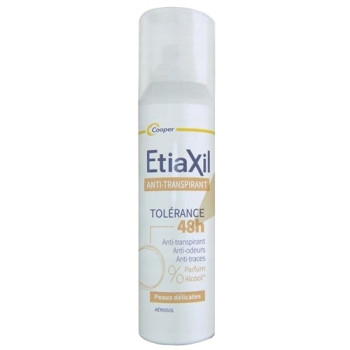 Anti-transpirant Aérosol Tolérance 48h Peaux délicates 150ml Etiaxil