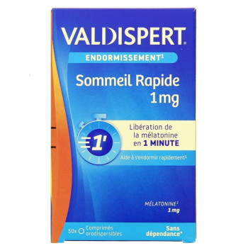 Valdispert Sommeil Rapide 1mg x50cpr orodispersibles