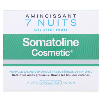 Amincissant 7 Nuits Gel Effet Frais 250ml Somatoline