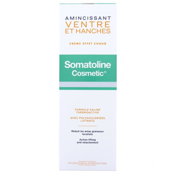 Amincissant Ventre et Hanches Crème Effet Chaud 250ml Somatoline