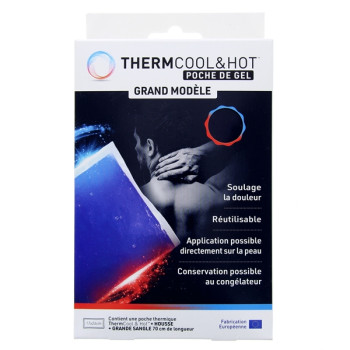 ThermCool&Hot Poche de Gel Grand Modèle 17x26cm Bausch + Lomb