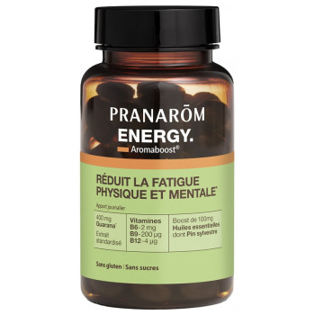 Aromaboost Energy x60 capsules Pranarôm