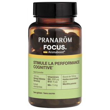 Aromaboost Focus x60 capsules Pranarôm