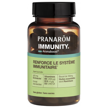 Aromaboost Immunity x60 capsules Pranarôm