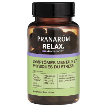 Aromaboost Relax x60 capsules Pranarôm