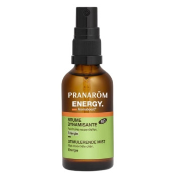 Aromaboost Energy Brume Dynamisante Bio 50ml Pranarôm