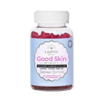 Good Skin Night x60 Gummies Lashilé Beauty