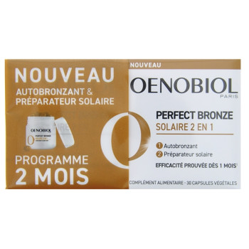 Oenobiol Perfect Bronze 2en1 2x30 capsules