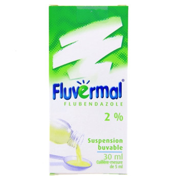 Fluvermal 2 % Suspension buvable