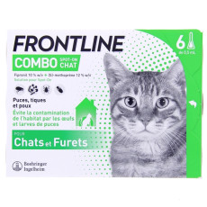 Frontline Combo Chat x6 pipettes