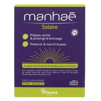 Manhaé Solaire x60 gélules