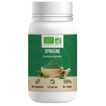 Léro Spiruline Bio et Végan x60cpr