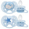Sucettes Ultra Soft 6-18m x2 Beu Avent