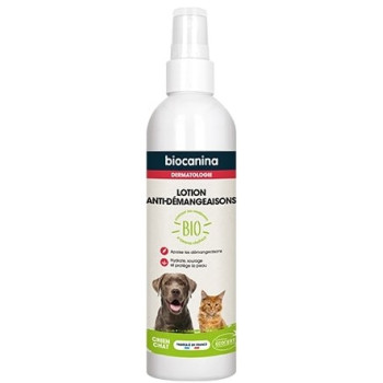 Lotion Anti-démangeaisons Bio Chien & Chat 240ml Biocanina