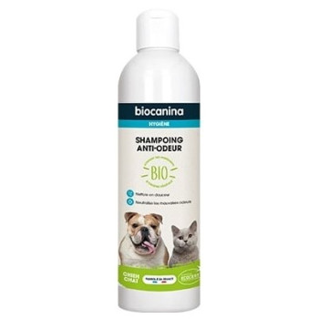Shampoing Anti-odeur Bio Chien & Chat 240ml Biocanina