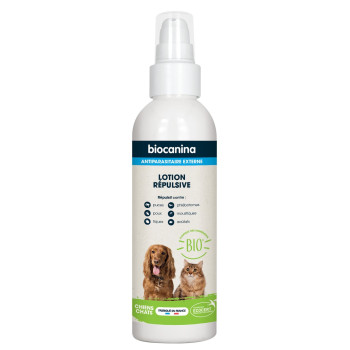 Lotion Répulsive Bio Chien & Chat 240ml Biocanina
