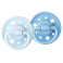 Sucettes rondes caoutchouc 6-36 mois Ciel Étoilé x2 Dodie