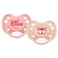 Sucettes Anatomiques +6 mois Panda Roux x2 Dodie