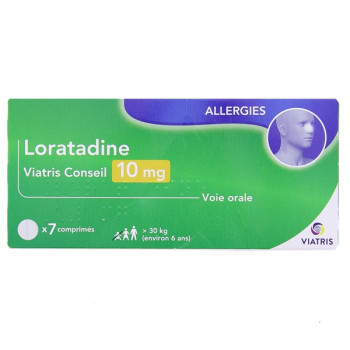 Loratadine Viatris Conseil 10mg x7cpr Viatris