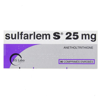 Sulfarlem S 25mg x90cpr
