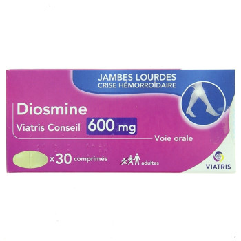 Diosmine 600mg x30cpr Viatris
