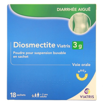 Diosmectite 3g x18 sachets Viatris