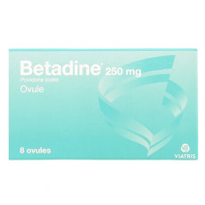 Betadine 250mg Ovule x8