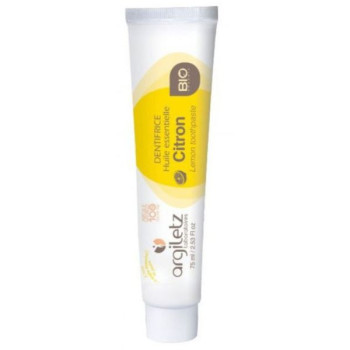 Dentifrice Bio Citron 75ml Argiletz