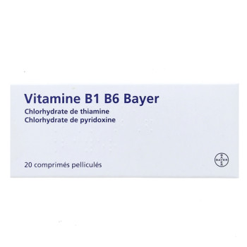 Vitamine B1 B6 Bayer x20cpr
