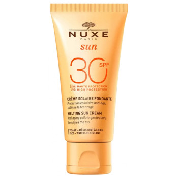 Sun Crème Solaire Fondante Visage SPF30 50ml Nuxe