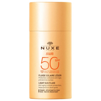 Sun Fluide Solaire Léger Visage SPF50 50ml Nuxe