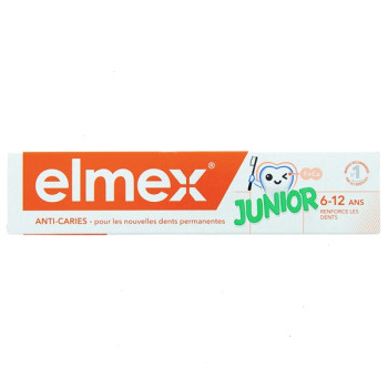 Anti-Caries Dentifrice Junior 6-12 ans 75ml Elmex