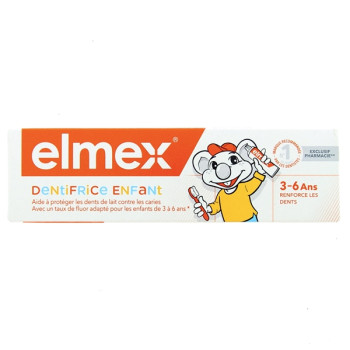 Dentifrice Enfant 3-6 ans 50ml Elmex