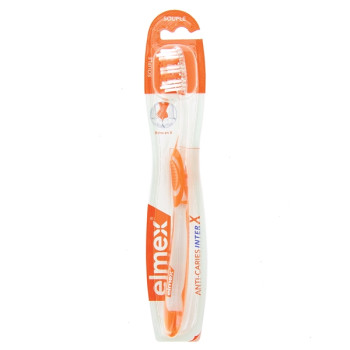 Anti-Caries InterX Brosse à Dents Souple x1 Elmex