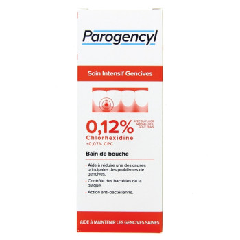 Bain de Bouche Soin Intensif Gencives 300ml Parogencyl