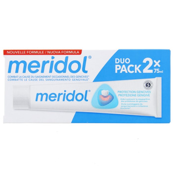 Dentifrice Protection Gencives Duo-Pack 2x75ml Meridol