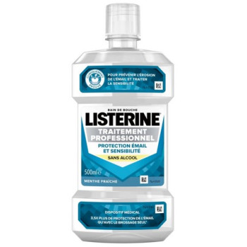 Listerine Traitement Professionnel Bain de Bouche 500ml