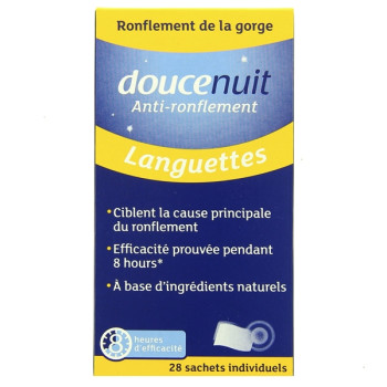 Doucenuit Languettes Anti-Ronflement x28