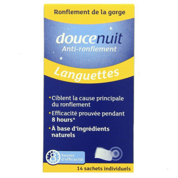 Doucenuit Languettes Anti-Ronflement x14