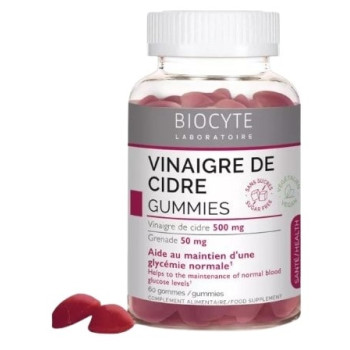 Biocyte Vinaigre de Cidre Gummies x60 gommes