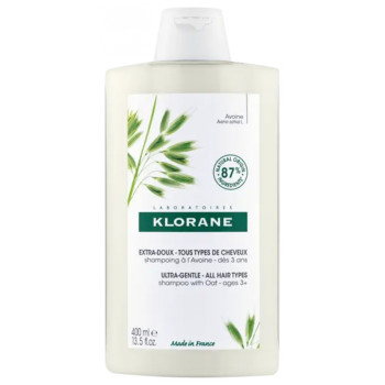 Shampoing Extra-Doux Avoine 400ml Klorane